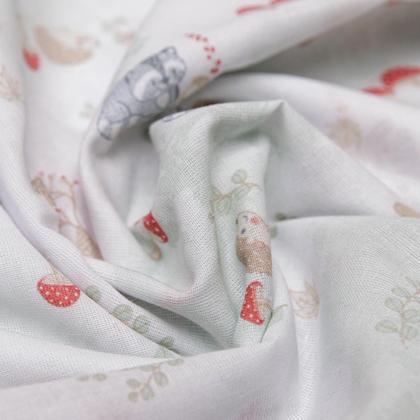 Imagem de Jogo De Lençol Berço Americano Bebê 100% Algodão C/ Vira 3 Pçs Bebê Papi