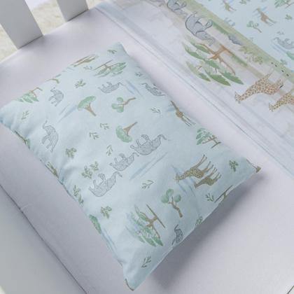 Imagem de Jogo De Lençol Berço Americano Bebê Estampado C/ Vira 3 Pçs 100% Algodão Menina Menino - Papi