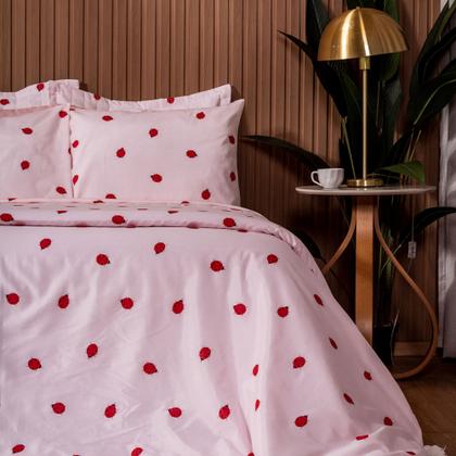 Imagem de Jogo De Lençol Cama Queen 4 Pçs 150 Fios Estampado