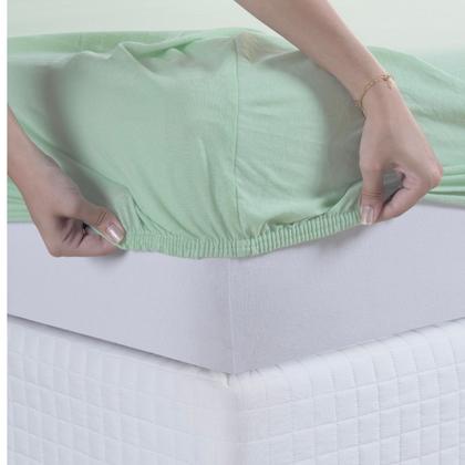 Imagem de Jogo de Lençol Casal 03 Pçs C/ Elástico Malha 100% Algodão Estampado