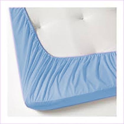 Imagem de Jogo de lençol casal  3 pçs  cm elástico 100% algodão malha  - fronhas estampadas ( fio penteado) excelente!!