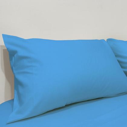 Imagem de Jogo De Lençol Casal 3 Peças Simples Micropercal Cama Box Lençol com Elastico e 2 Fronhas