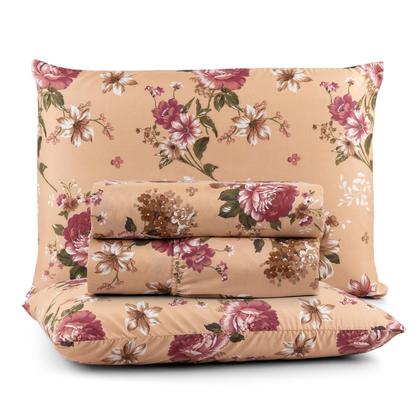 Imagem de Jogo de Lençol Casal 4 Peças 400 Fios Premium