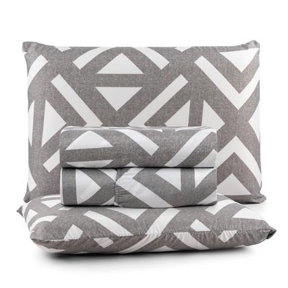 Imagem de Jogo de Lençol Casal 4 Peças 400 Fios Premium