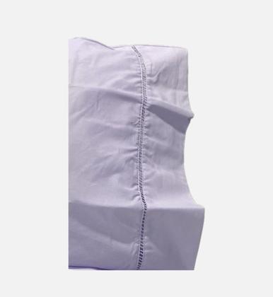 Imagem de Jogo de Lençol Casal Padrão 3pçs 100 Algodão 200 fios com elástico e ponto palito nas fronhas