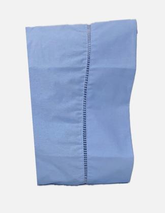 Imagem de Jogo de Lençol Casal Padrão 3pçs 100 Algodão 200 fios com elástico e ponto palito nas fronhas