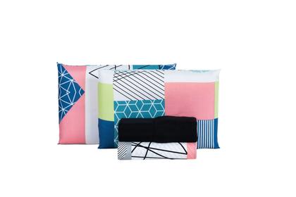 Imagem de Jogo de Lençol Casal Padrão 4 pçs Micropercal 400 Fios Estampas Sortidas Lindas Envio imediato