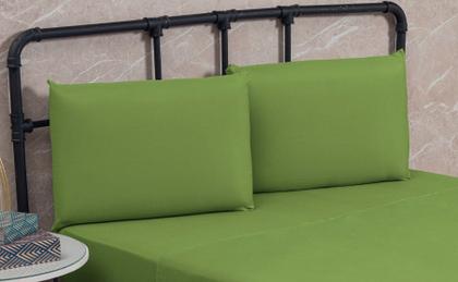 Imagem de Jogo de Lençol Casal Padrão Linha BASIC Cama Box 04 Peças Jogo de Cama com Elástico para Revenda