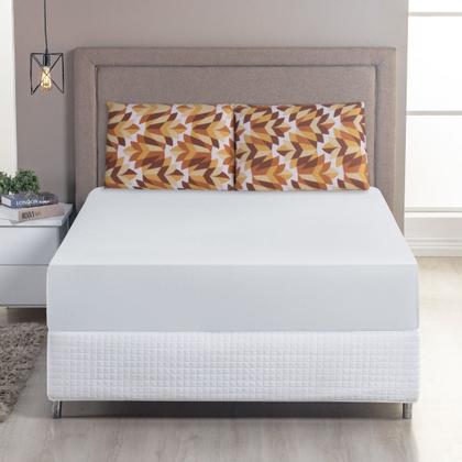 Imagem de Jogo de Lençol Casal Queen 03 Pçs C/ Elástico Malha 100% Algodão Estampado