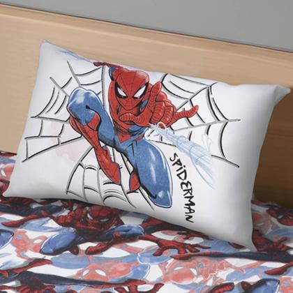 Imagem de Jogo de Lençol Infantil Homem Aranha Simples Solteiro 2 Peças Spider Man Textura Portallar