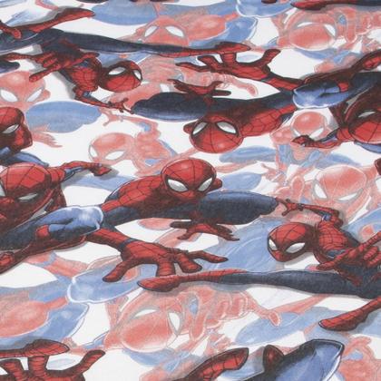 Imagem de Jogo de Lençol Infantil Homem Aranha Simples Solteiro 2 Peças Spider Man Textura Portallar