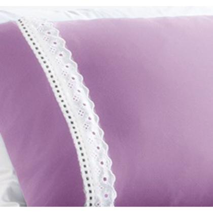 Imagem de Jogo de Lençol Malha Casal Box Queen Liso com 02 Fronhas 100% Algodão