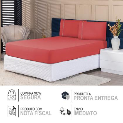 Imagem de Jogo de Lençol Micropercal Casal 400 Fios 3pças Premium