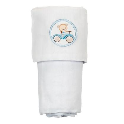 Imagem de Jogo De Lençol Para Berço Americano 2 Peças Fronha E Lençol Com Elástico - Bublim Incomfral Baby