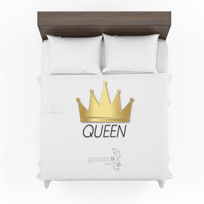 Imagem de Jogo de Lençol Queen 200 Fios Estampado 03 Peças Felicità