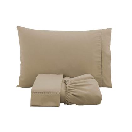 Imagem de Jogo de lençol queen 3  peças com 40 cm 100% algodão 180 fios