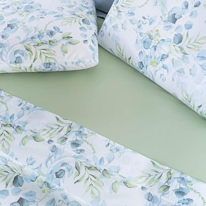 Imagem de Jogo de Lençol Queen Cotton Select Estampado 200 Fios 4 Peças - Forest