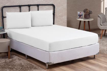 Imagem de Jogo de Lençol Queen ESPLENDORE 100% Algodão Percal 200 Fios 03 Peças Tecido Grosso Toque Macio