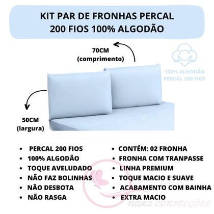 Imagem de Jogo de Lençol Queen ESPLENDORE 100% Algodão Percal 200 Fios 04 Peças Tecido Grosso Toque Macio