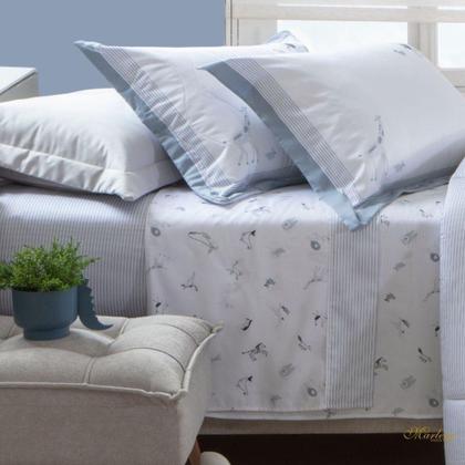 Imagem de Jogo de Lençol Satinee Noah Basic