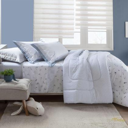 Imagem de Jogo de Lençol Satinee Noah Basic