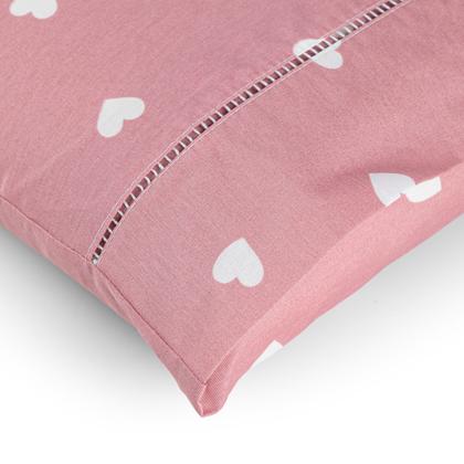 Imagem de Jogo De Lençol Solteiro 2 Peças Com Elastico e Fronha Algodão 160 Fios