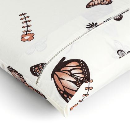 Imagem de Jogo De Lençol Solteiro 2 Peças Com Elastico e Fronha Algodão 160 Fios