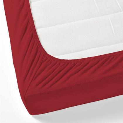 Imagem de Jogo De Lençol Solteiro 3 Peças Percal 100% Algodão