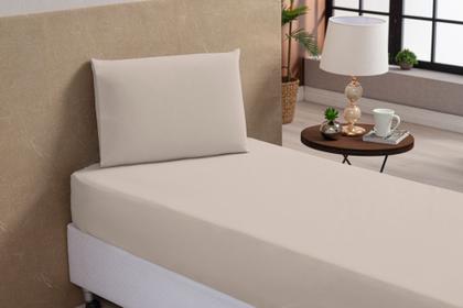 Imagem de Jogo De Lençol Solteiro 3 Peças Percal 100% Algodão