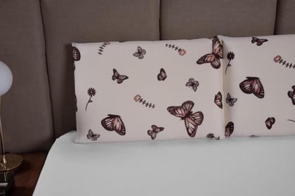 Imagem de Jogo de Lençol SOLTEIRO Algodão 200 Fios 3 Peças ESTAMPADO Lençol de Solteiro Algodão