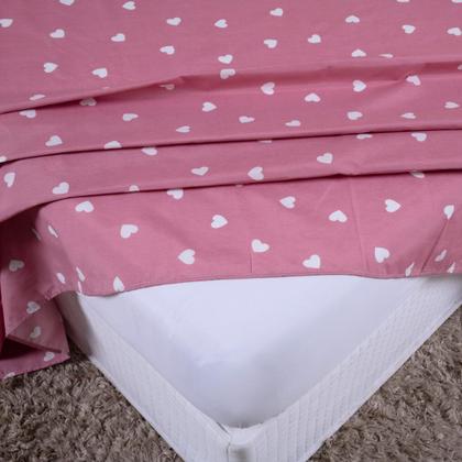 Imagem de Jogo de Lençol SOLTEIRO Algodão 200 Fios 3 Peças ESTAMPADO Lençol de Solteiro Algodão