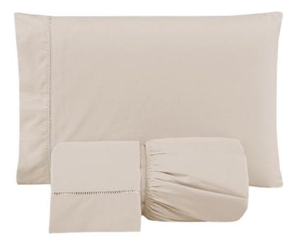 Imagem de Jogo De Lençol Versatile Ponto Palito Simples 3 Peças King