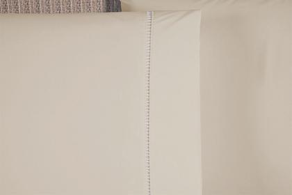 Imagem de Jogo De Lençol Versatile Ponto Palito Simples 3 Peças King