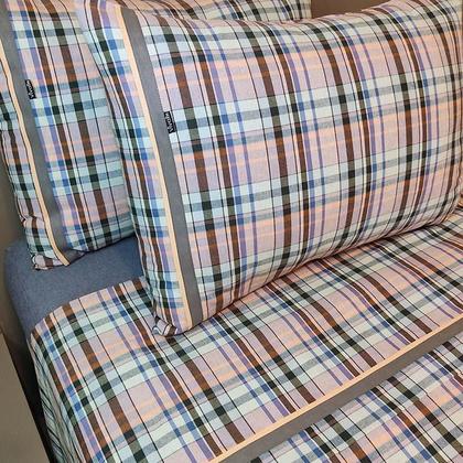 Imagem de Jogo De Lençol Vivain Flanela Casal Rubelita 4 Peças