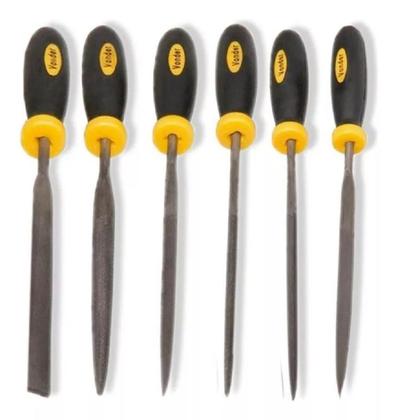 Imagem de Jogo de Limas Agulha 6 Peças Com Cabo Vonder