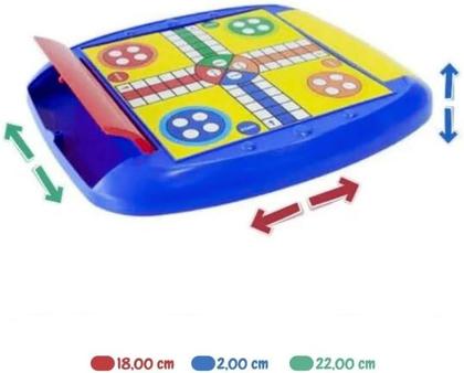 Imagem de Jogo de Ludo de 16 peças - Um jogo para toda família