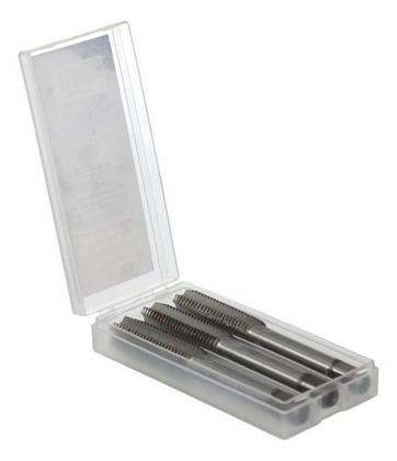 Imagem de Jogo De Macho Para Fazer Rosca M12 X 1.5mm 3 Peças - Corneta Cor Cinza