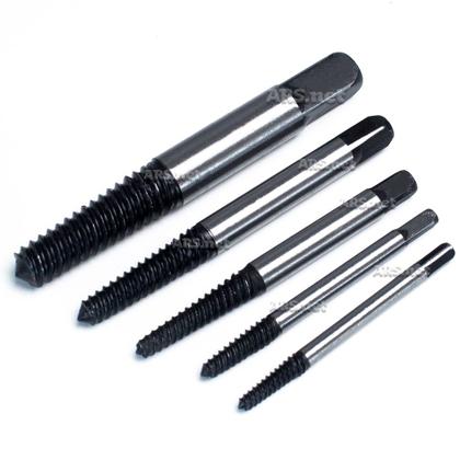 Imagem de Jogo De Machos Com Vira Macho Manual E Extrator Saca Parafuso Quebrado