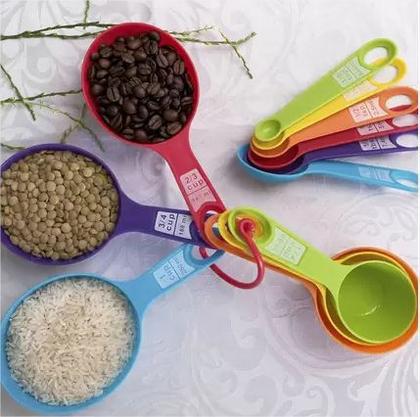 Imagem de jogo de Medidor xícara E colher medidoras 12 pcs