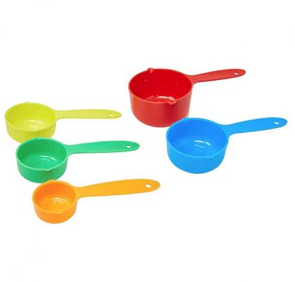 Imagem de Jogo de Medidores Copos Plástico 5 Multicolorido - GS