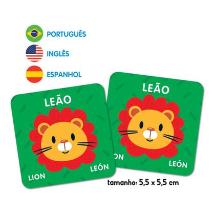 Imagem de Jogo de Memoria  Portugues, ingles e espanhol TOYSTER