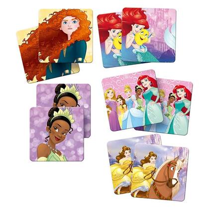 Imagem de Jogo de memória Princesas Disney Grow 54 cartas