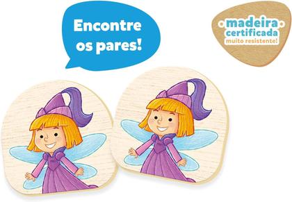 Imagem de Jogo De Memória Reino Encantado 24 Peças Toyster