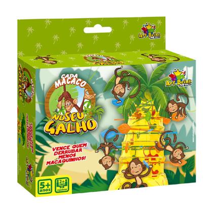 Imagem de Jogo de Mesa Cada Macaco No Seu Galho Jogo Pula Macaco