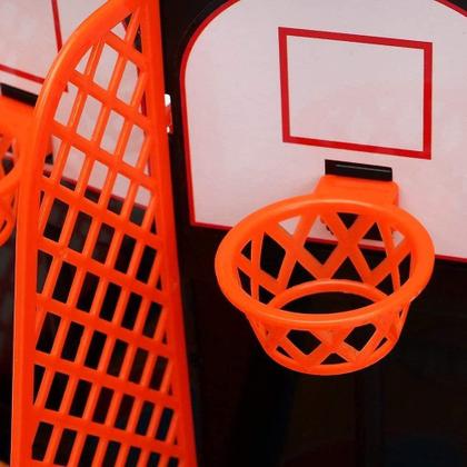 Imagem de Jogo de mesa de basquete Desktop Wokex com 6 bolas para crianças