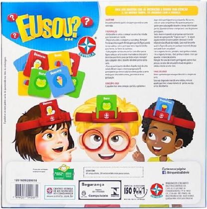 Imagem de Jogo de Mesa Eu Sou... Cartas e Adivinhações  Clássicos Estrela - 22833