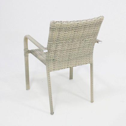 Imagem de Jogo de Mesa para Área Externa e Jantar com Mesa Balde Porta Bebidas e 6 Cadeiras Fibra Sintética