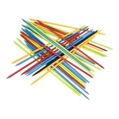 Imagem de Jogo De Mesa Pega Varetas 31 Vareta Colorida Brincar Familia