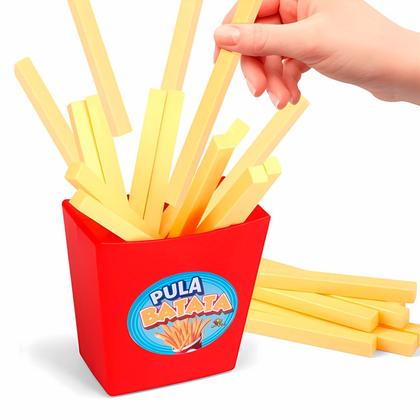 Imagem de Jogo De Mesa Pula Batata Infantil Brinquedo Batatinha Frita Educativo Divertido