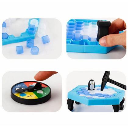 Imagem de Jogo de Mesa Quebra Gelo do Pinguim Jogo de Tabuleiro Brinquedo Interativo Habilidade